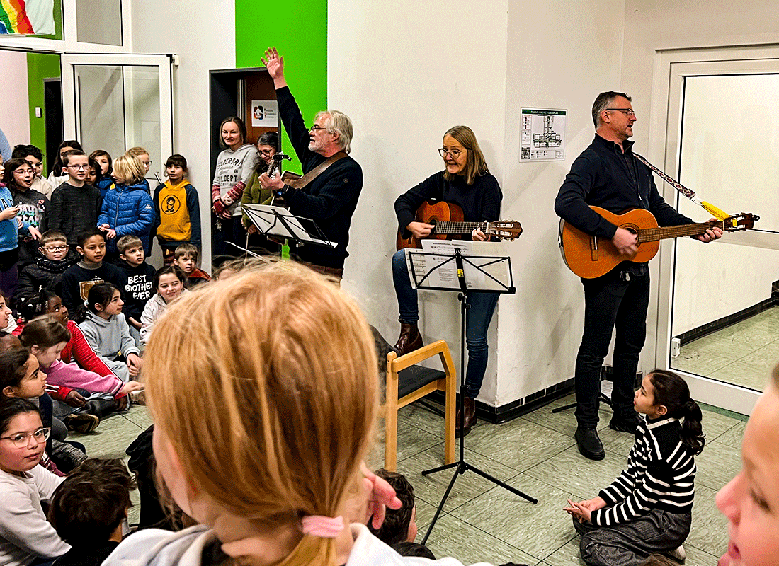 Aus dem Unterricht in der Feldsieper Schule Bochum