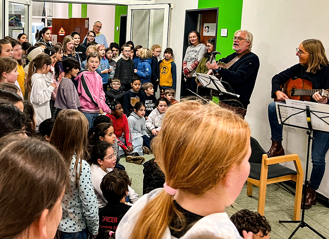 Aus dem Unterricht in der Feldsieper Schule Bochum