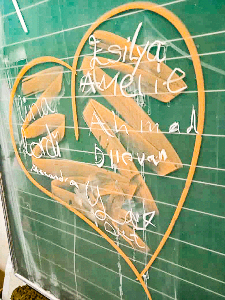 Aus dem Unterricht in der Feldsieper Schule Bochum