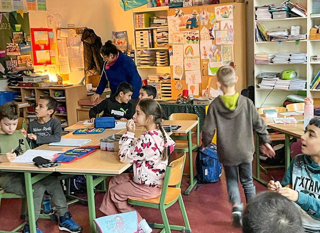 Aus dem Unterricht in der Feldsieper Schule Bochum