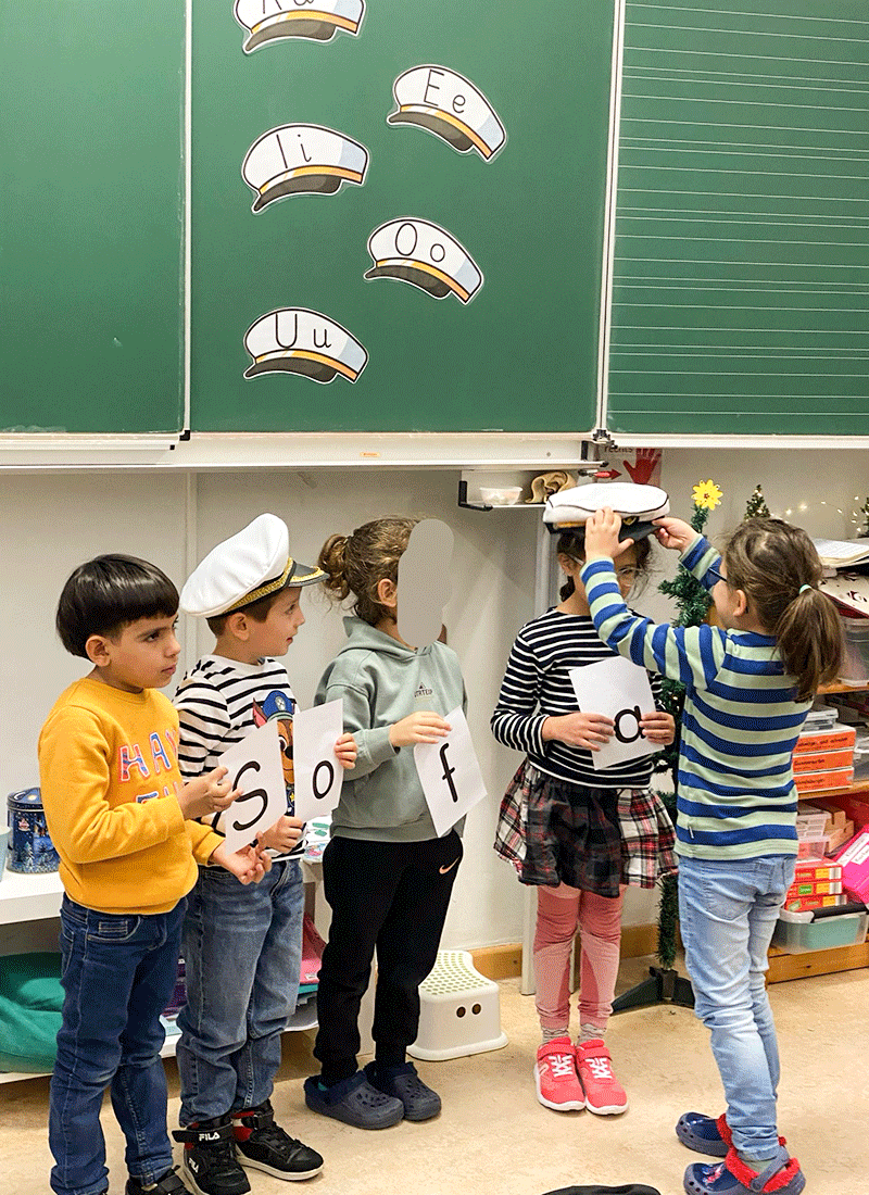Aus dem Unterricht in der Feldsieper Schule Bochum