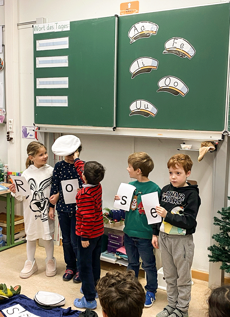 Aus dem Unterricht in der Feldsieper Schule Bochum