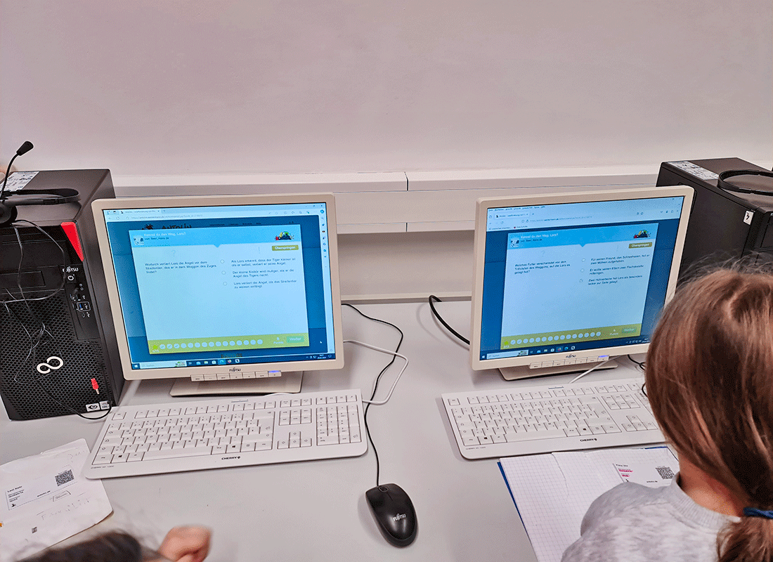 Aus dem Unterricht in der Feldsieper Schule Bochum