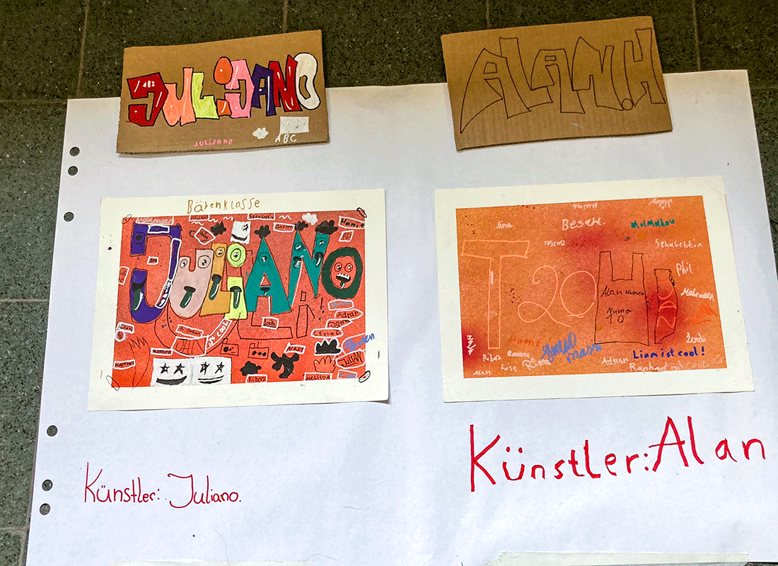 Aus dem Unterricht in der Feldsieper Schule Bochum