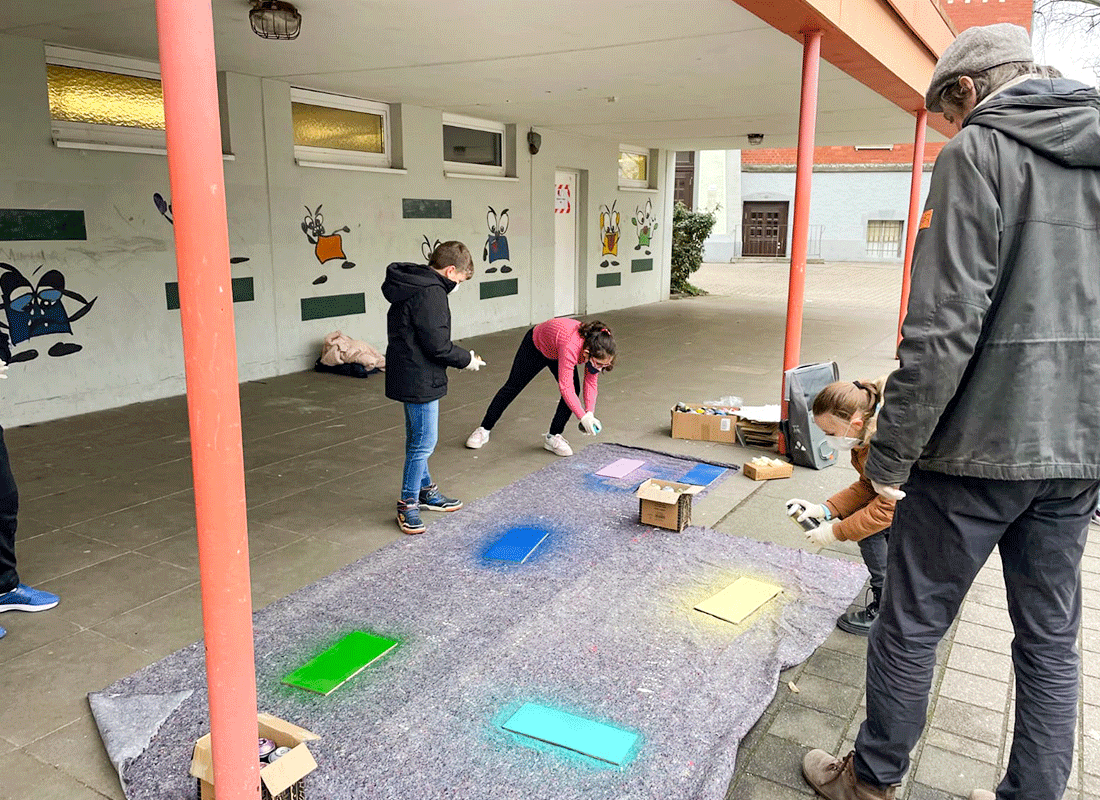 Aus dem Unterricht in der Feldsieper Schule Bochum