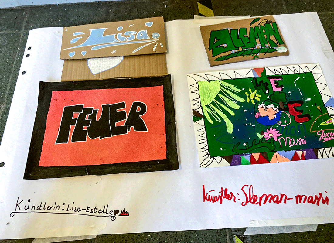 Aus dem Unterricht in der Feldsieper Schule Bochum