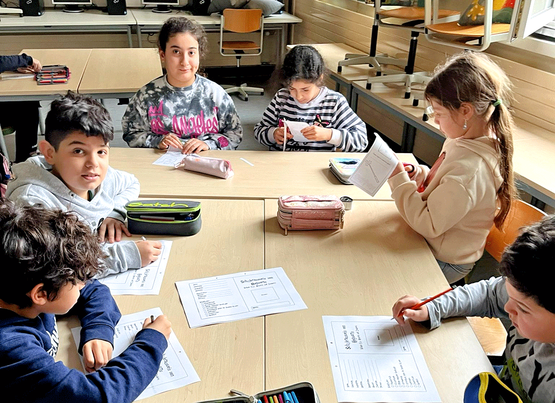 Aus dem Unterricht in der Feldsieper Schule Bochum