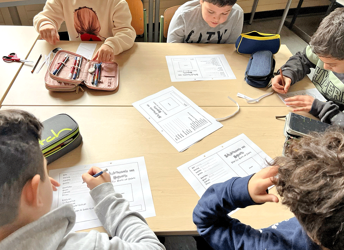 Aus dem Unterricht in der Feldsieper Schule Bochum