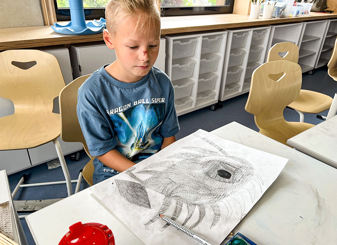 Aus dem Unterricht in der Feldsieper Schule Bochum