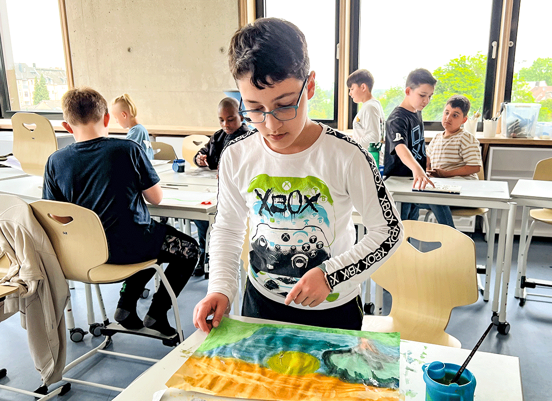 Aus dem Unterricht in der Feldsieper Schule Bochum