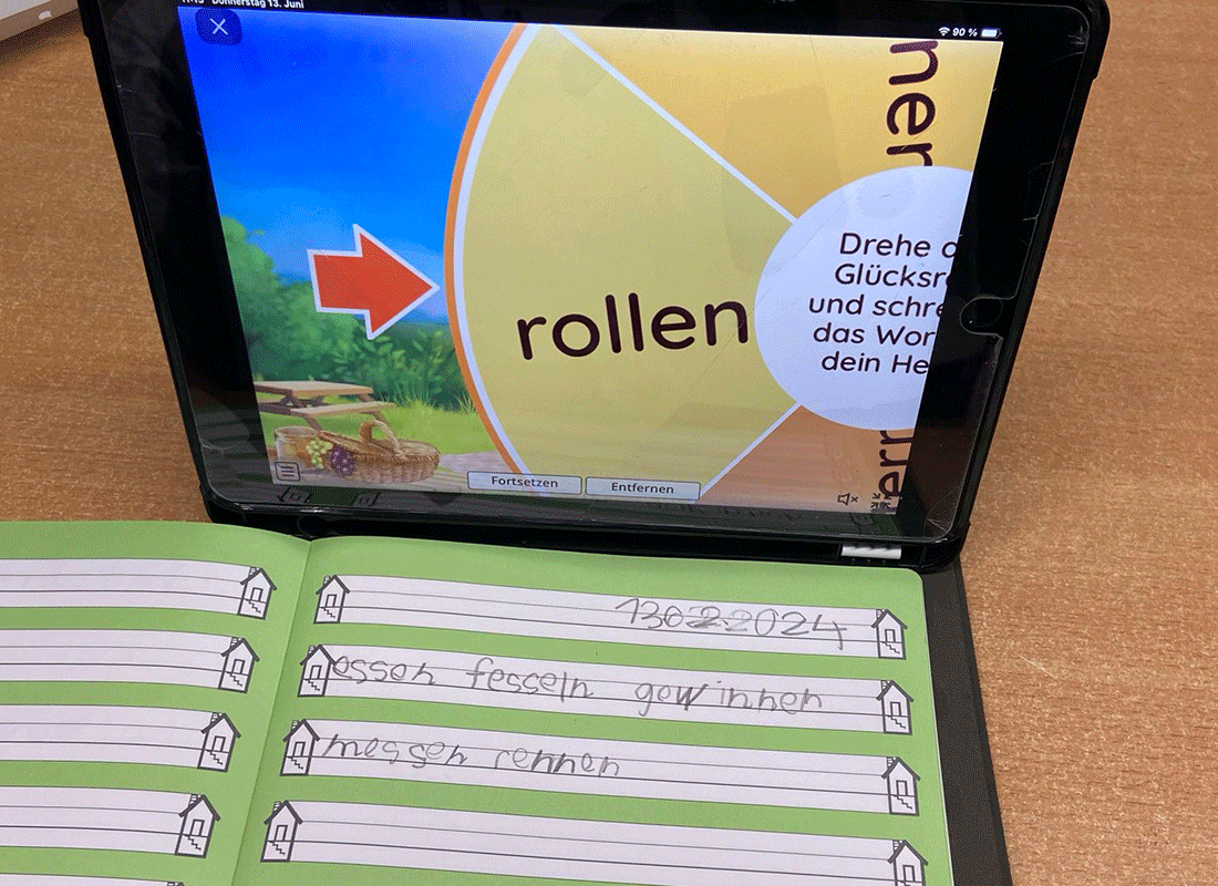 Aus dem Unterricht in der Feldsieper Schule Bochum