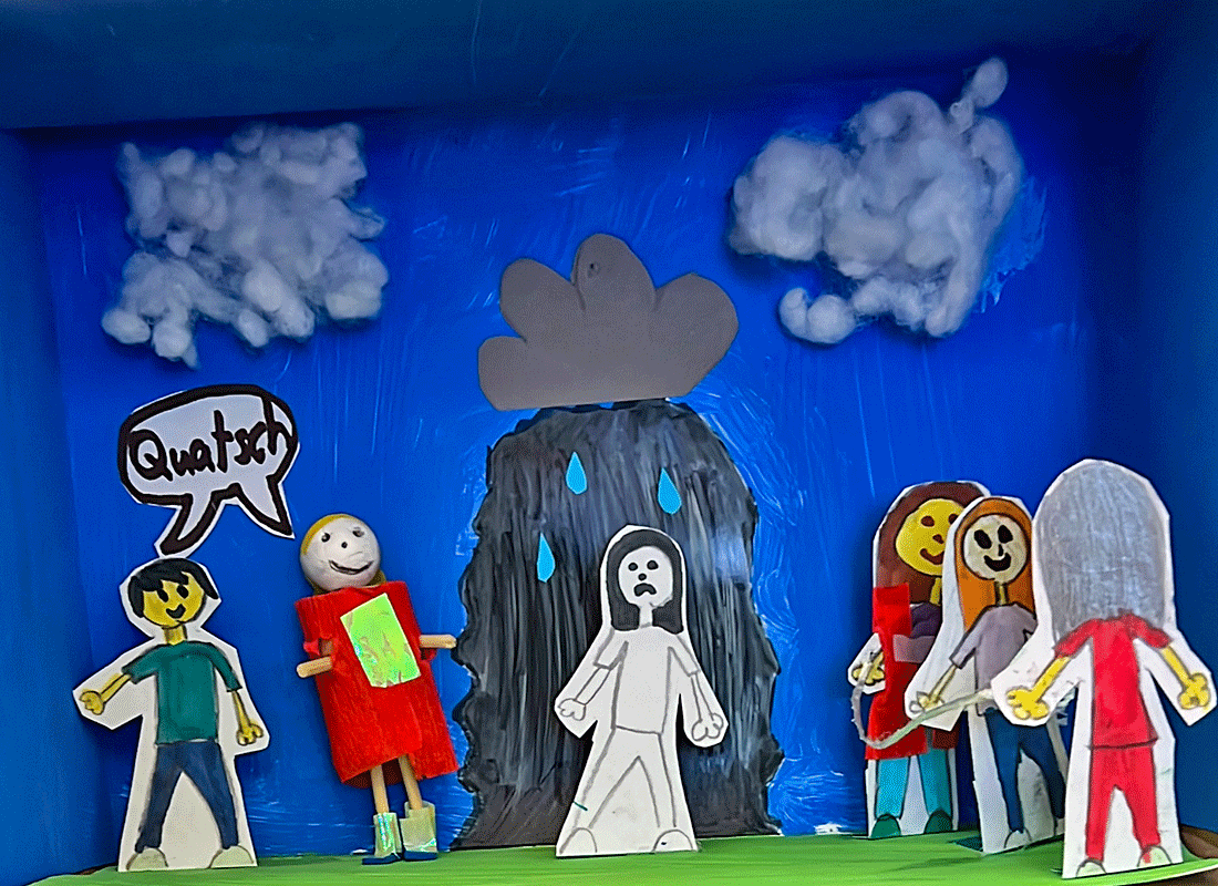 Aus dem Unterricht in der Feldsieper Schule Bochum