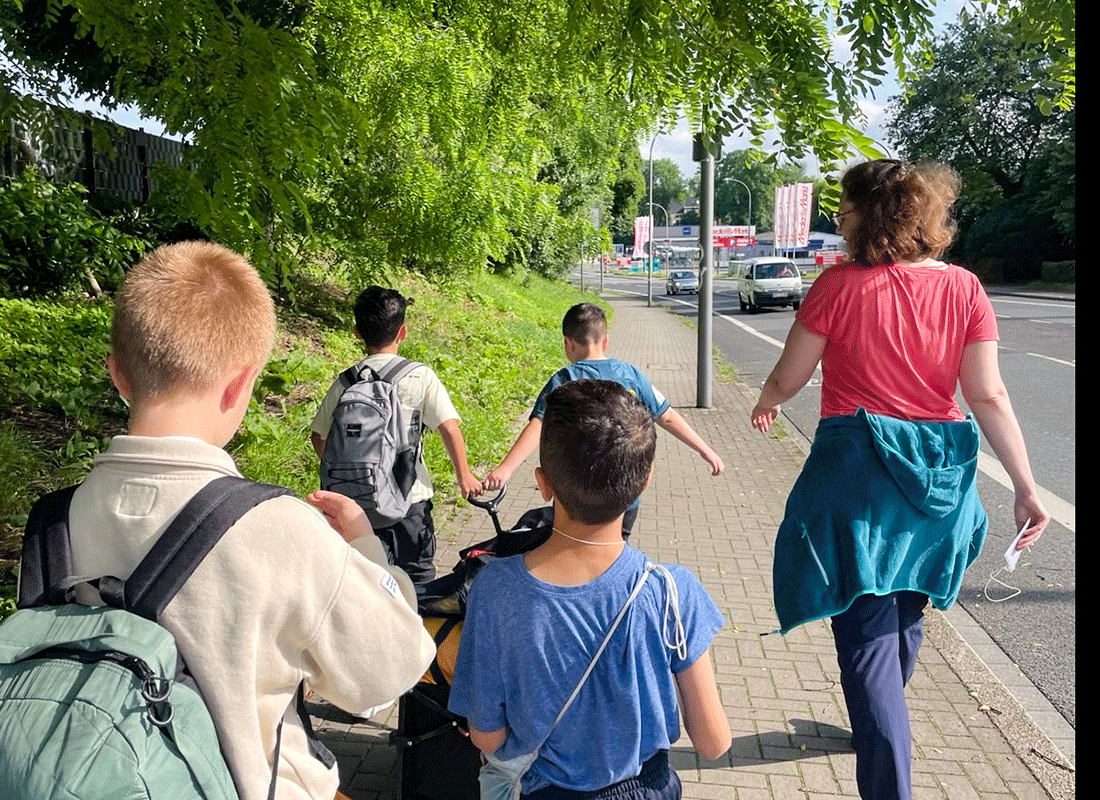 Aus dem Unterricht in der Feldsieper Schule Bochum