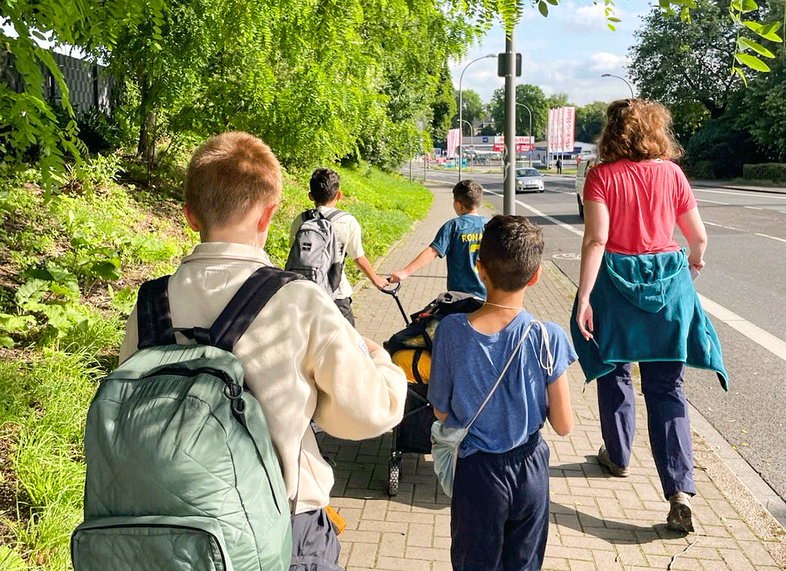 Aus dem Unterricht in der Feldsieper Schule Bochum