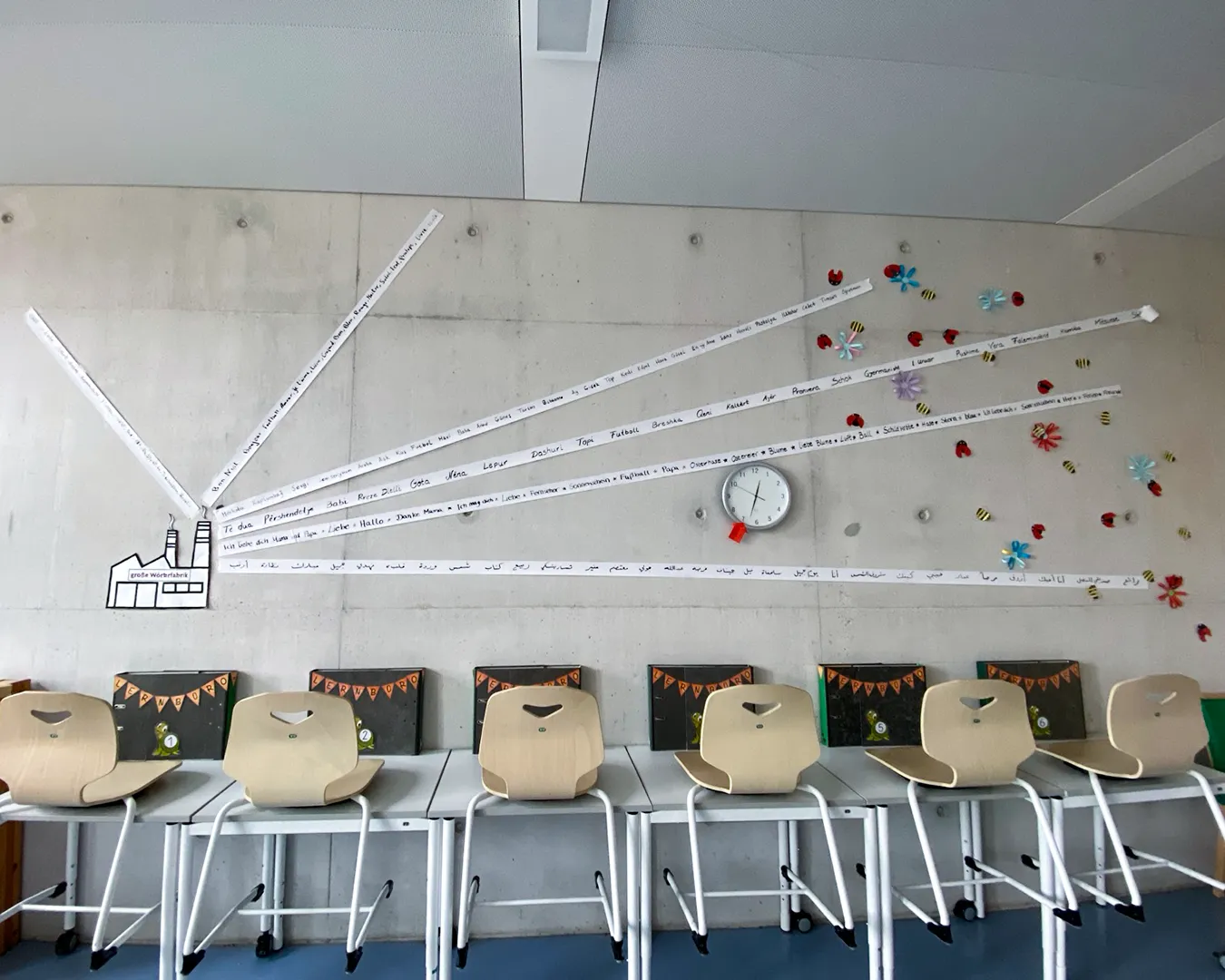 Aus dem Unterricht in der Feldsieper Schule Bochum