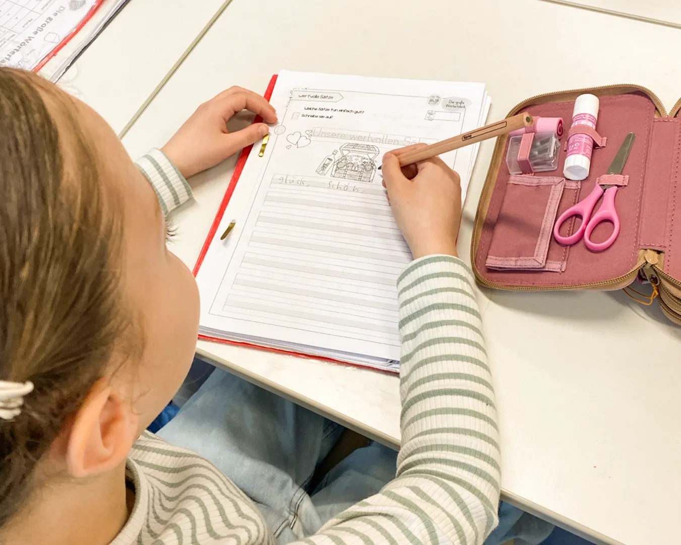 Aus dem Unterricht in der Feldsieper Schule Bochum