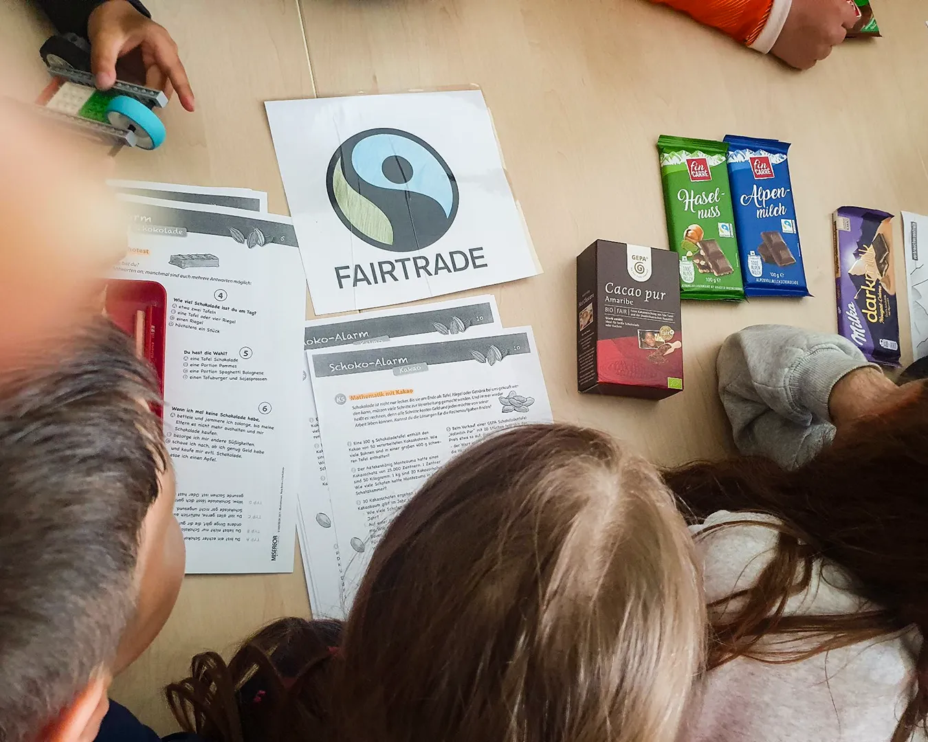 Aus dem Unterricht in der Feldsieper Schule Bochum
