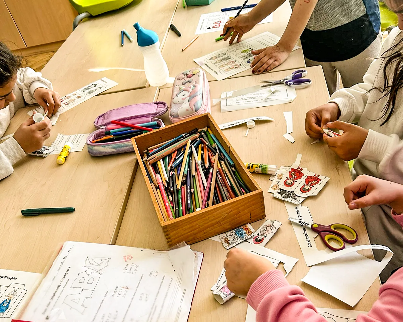 Aus dem Unterricht in der Feldsieper Schule Bochum