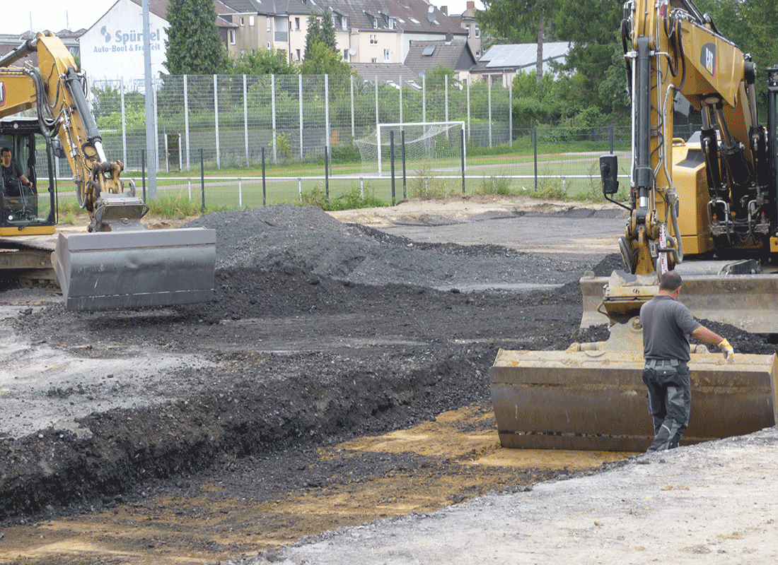 Baustellentagebuch der Errichtung eines neuen Grundschulgebäudes Feldsieper Strasse