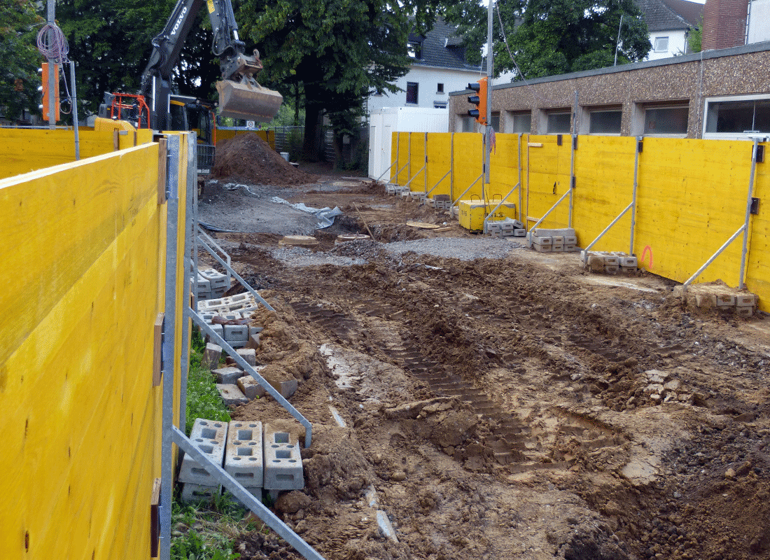 Baustellentagebuch der Errichtung eines neuen Grundschulgebäudes Feldsieper Strasse