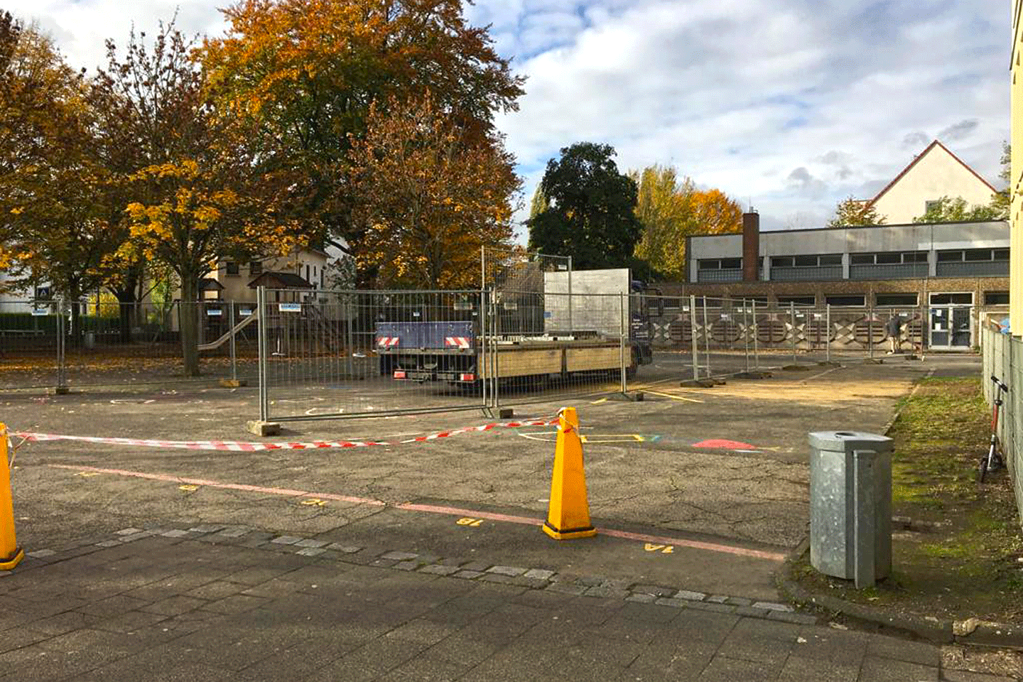 Baustellentagebuch der Errichtung eines neuen Grundschulgebäudes Feldsieper Strasse
