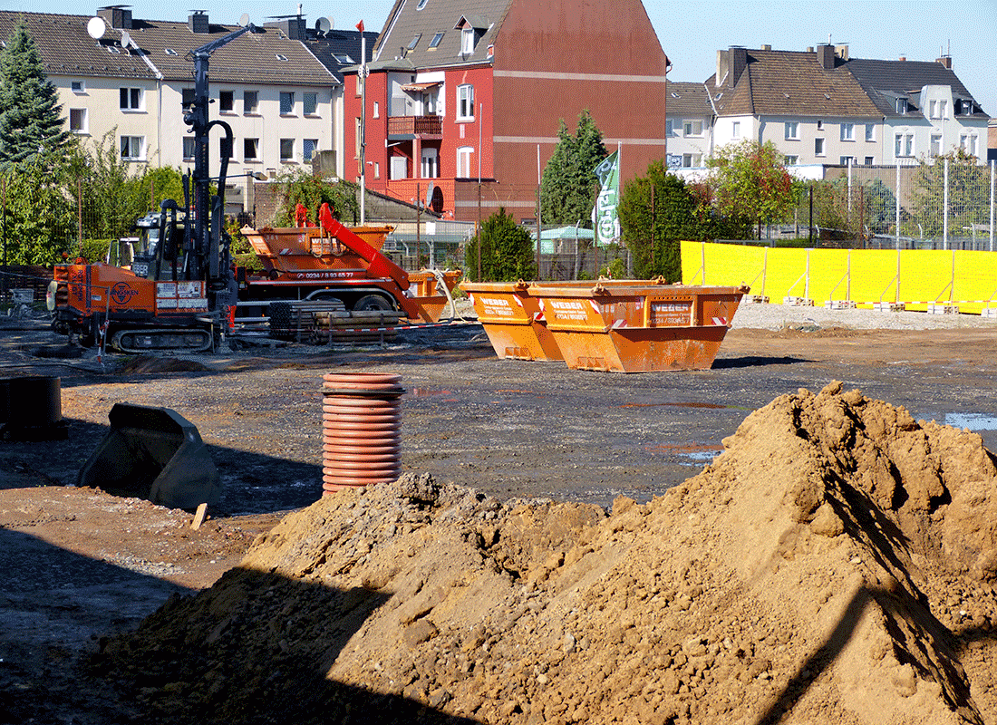 Baustellentagebuch der Errichtung eines neuen Grundschulgebäudes Feldsieper Strasse
