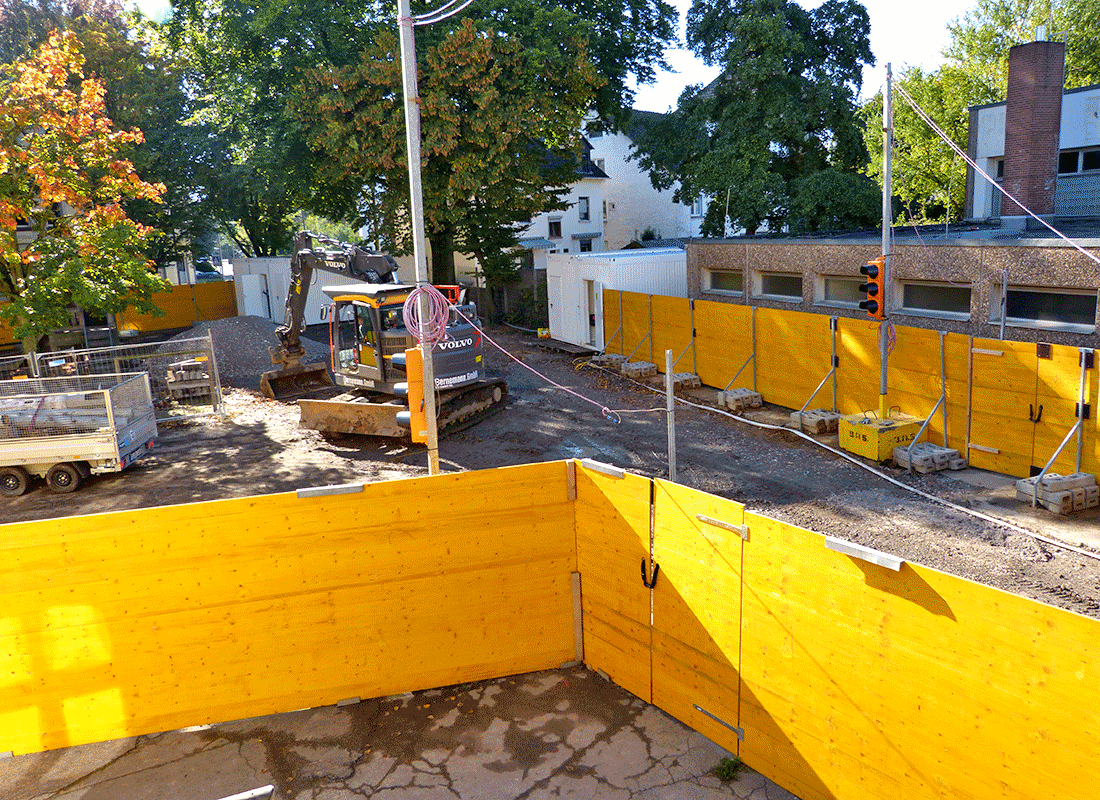 Baustellentagebuch der Errichtung eines neuen Grundschulgebäudes Feldsieper Strasse