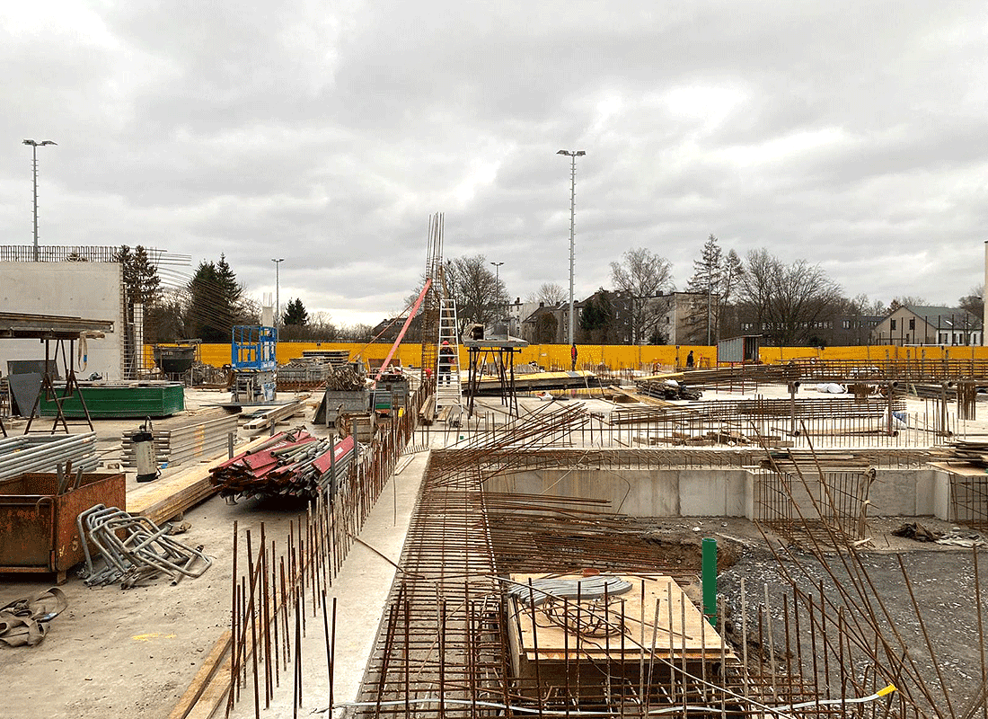 Baustellentagebuch der Errichtung eines neuen Grundschulgebäudes Feldsieper Strasse