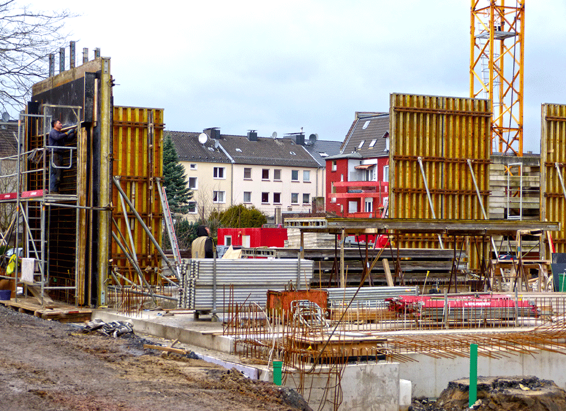 Baustellentagebuch der Errichtung eines neuen Grundschulgebäudes Feldsieper Strasse