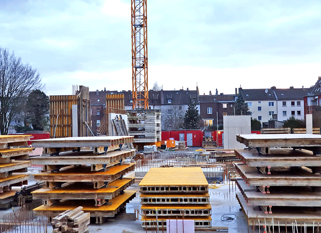 Baustellentagebuch der Errichtung eines neuen Grundschulgebäudes Feldsieper Strasse