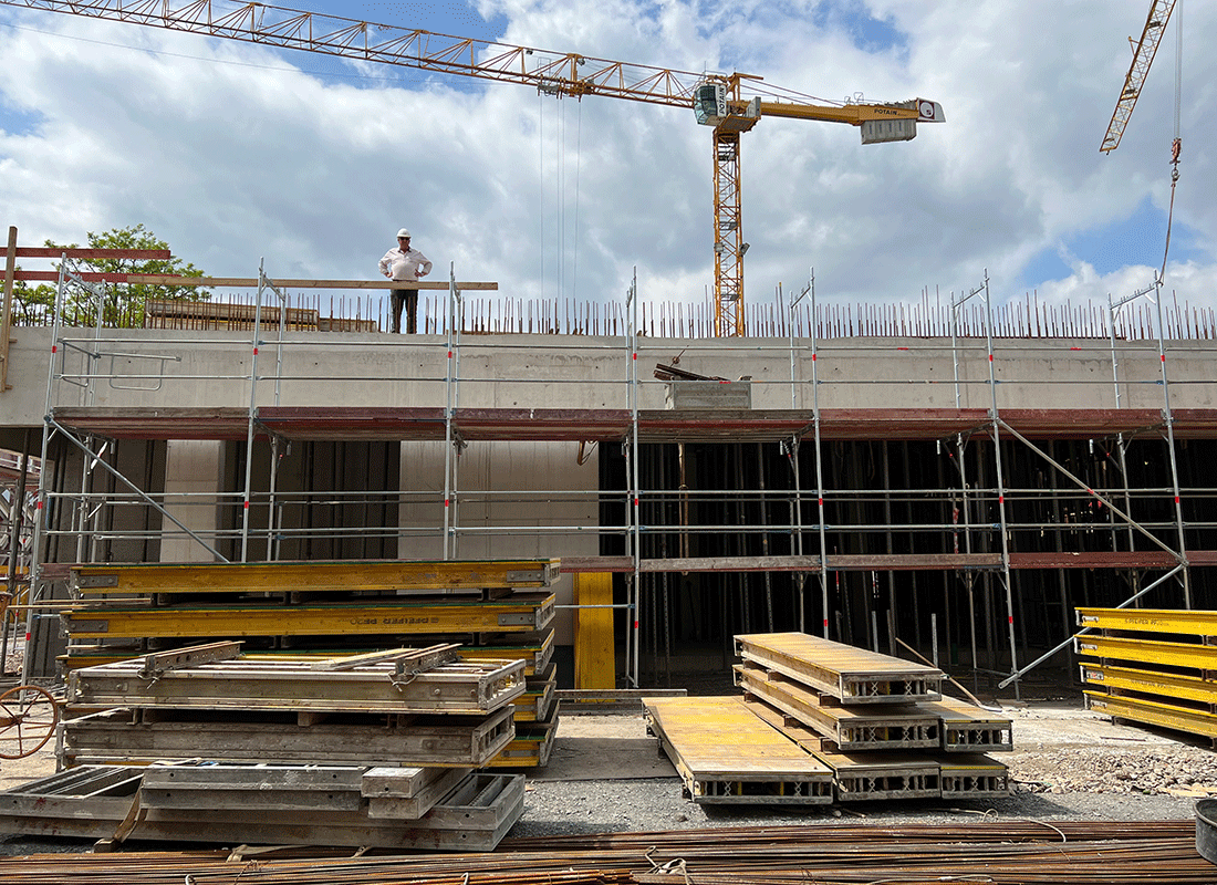 Baustellentagebuch der Errichtung eines neuen Grundschulgebäudes Feldsieper Strasse