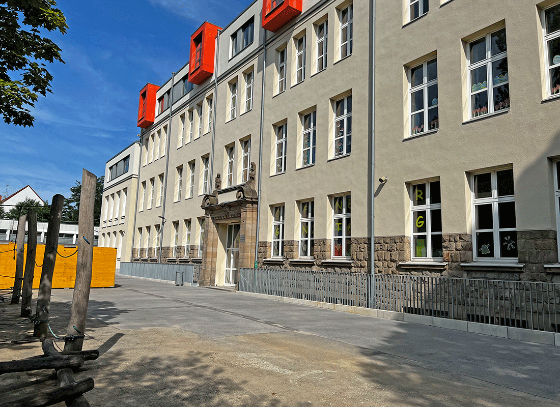 Baustellentagebuch der Errichtung eines neuen Grundschulgebäudes Feldsieper Strasse