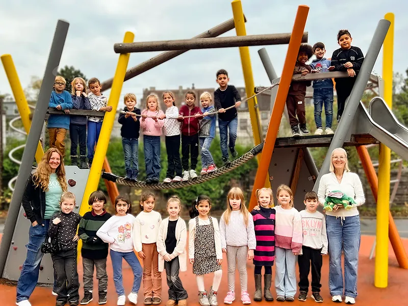 Klasse 1a an der Feldsieper Grundschule