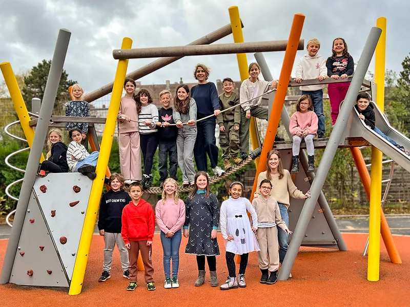 Klasse 4f an der Feldsieper Grundschule